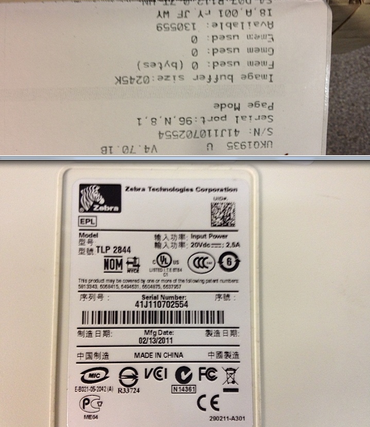 Zebra tlp 2844 barcode printer drivers for mac