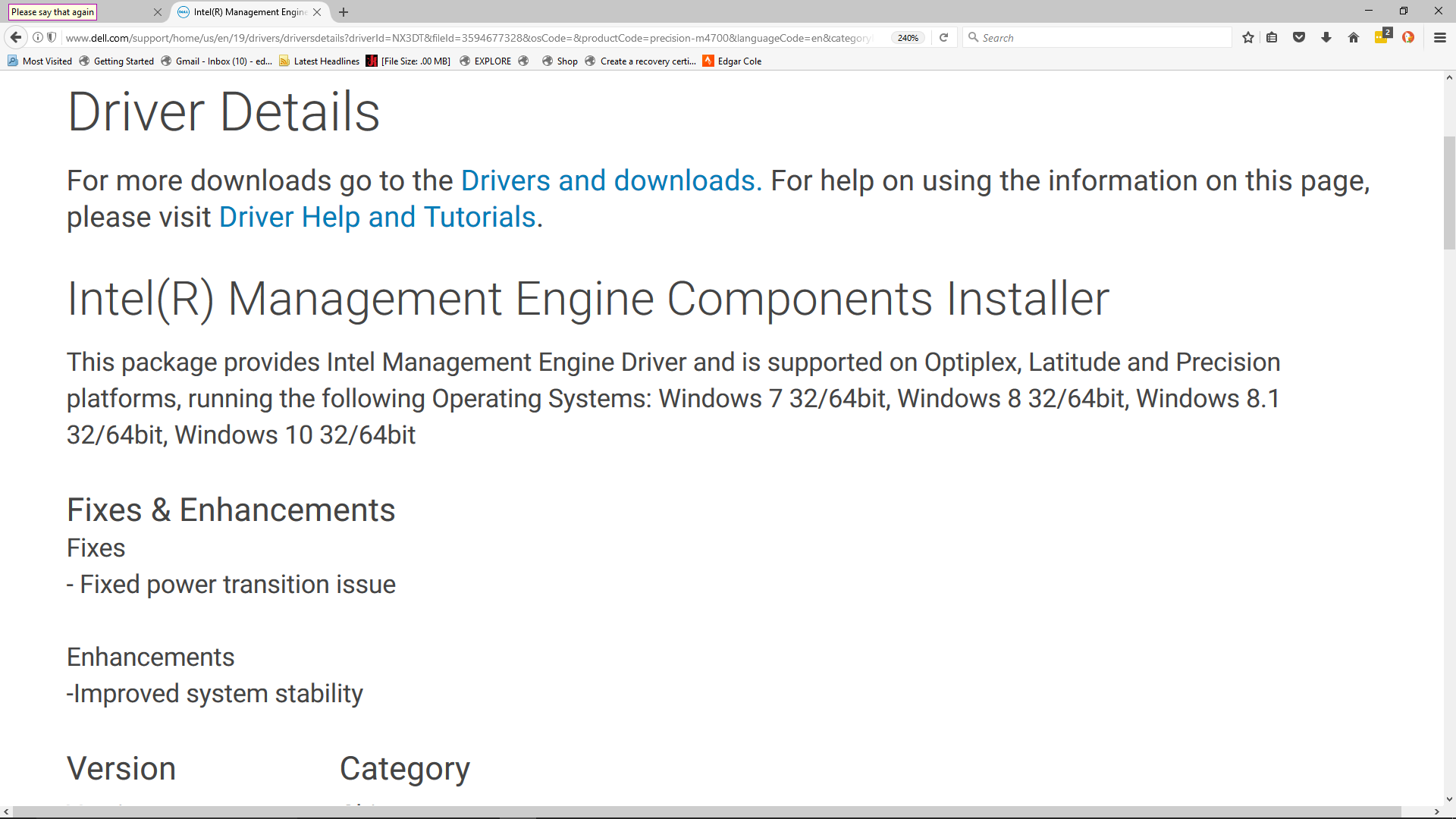 intel management engine components download